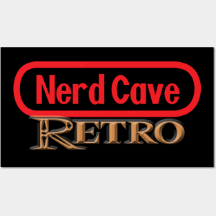 Official Nerd Cave Retro Podcast Tee! Posters and Art